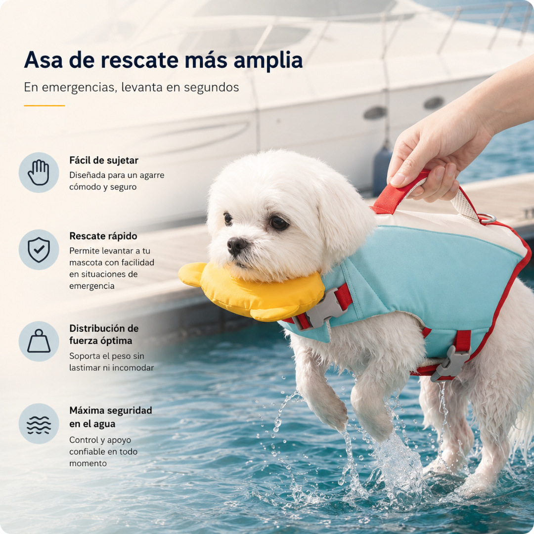 Chaleco Salvavidas para Perros
